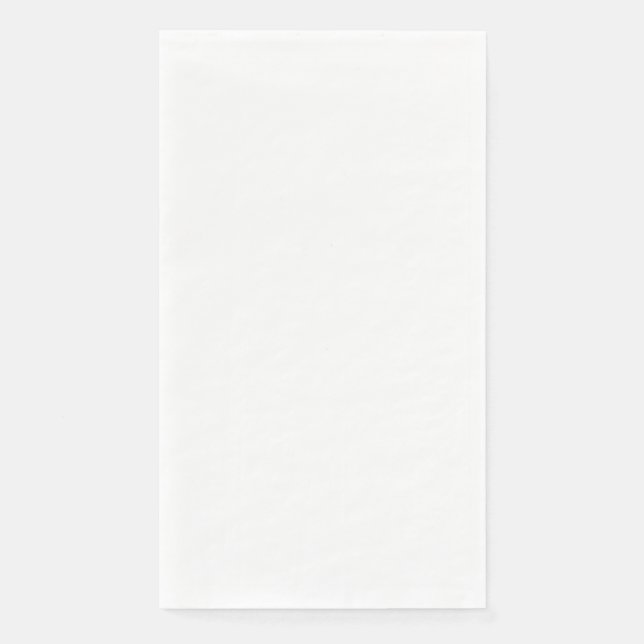 Create Your Own white  Serviette (Vorderseite)