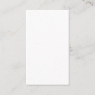 Create Your Own white simple Telefonnummerkarte