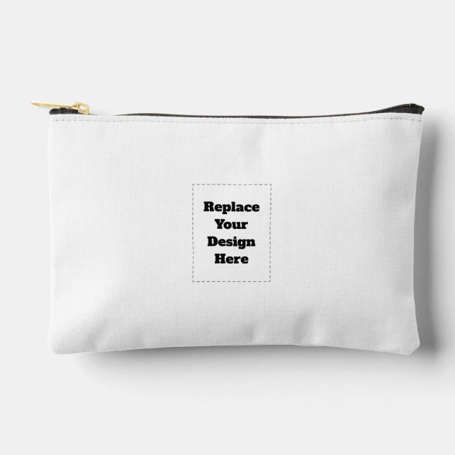 Create Your Own white  Zubehörtasche (Vorderseite)