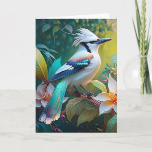 Created Aquamarin Winged Jay Karte