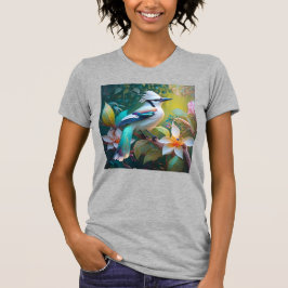 Created Aquamarin Winged Jay T-Shirt