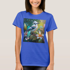 Created Aquamarin Winged Jay T-Shirt