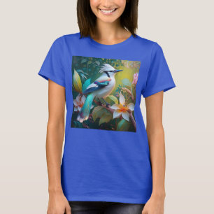 Created Aquamarin Winged Jay T-Shirt