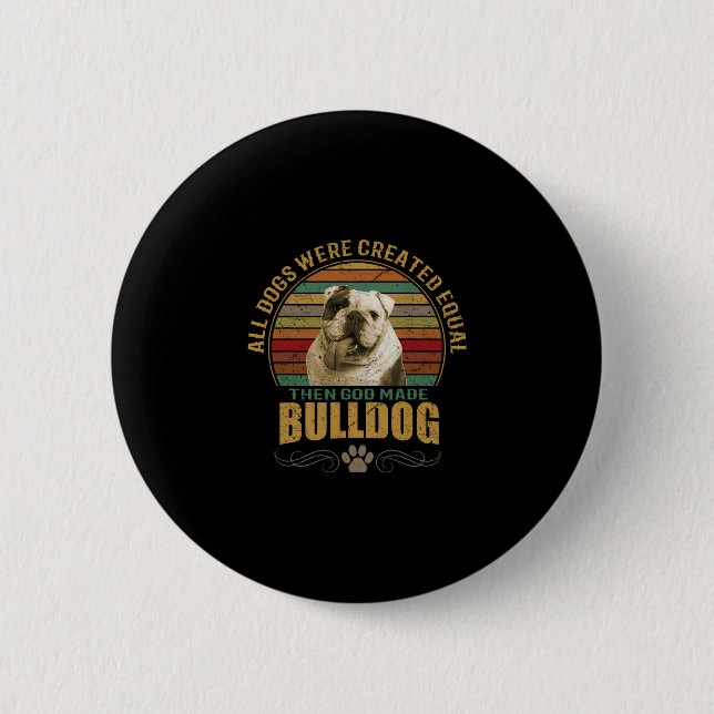 Created Bulldog Button (Vorderseite)