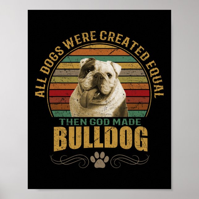 Created Bulldog Poster (Vorne)