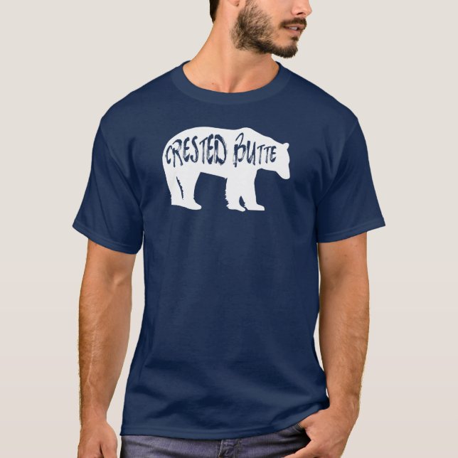 Created Butte Colorado Bear T-Shirt (Vorderseite)