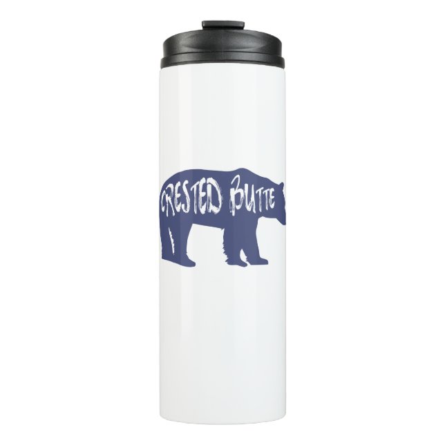 Created Butte Colorado Bear Thermosbecher (Vorderseite)