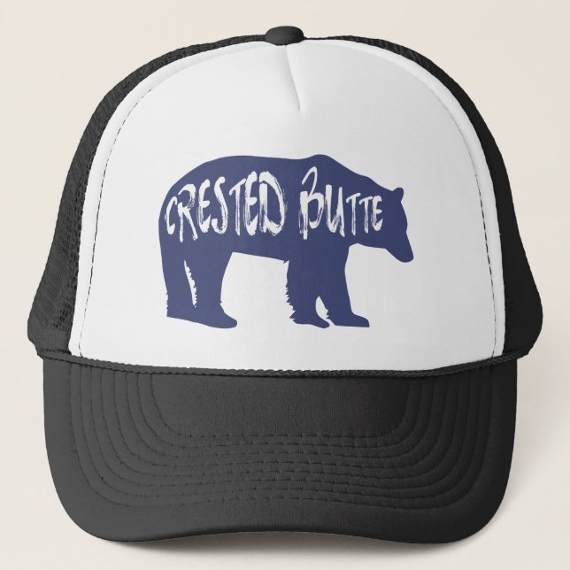 Created Butte Colorado Bear Truckerkappe (Vorderseite)