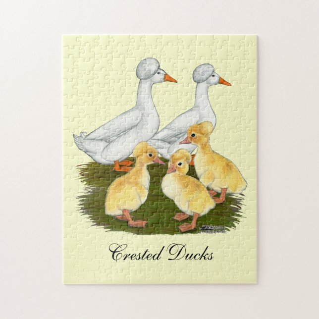 Created Duck Family Puzzle (Vertikal)