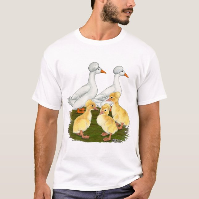 Created Duck Family T-Shirt (Vorderseite)