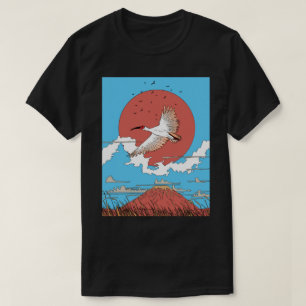 Created Ibis in Flight T-Shirt