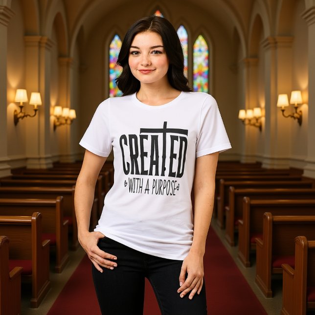 Created With A Purpose Christian Identity Tee (Von Creator hochgeladen)