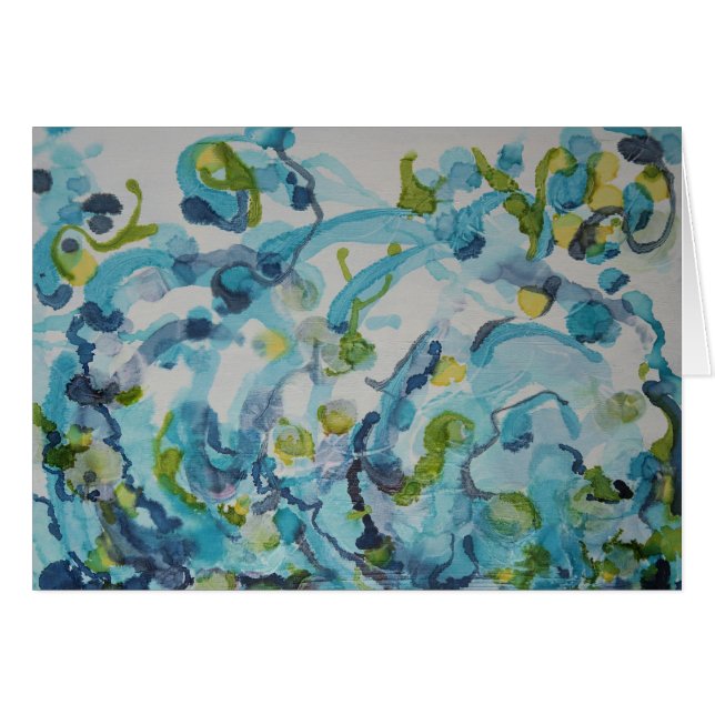 "Creation" - Alkoholkunst (Vorderseite (Horizontal))