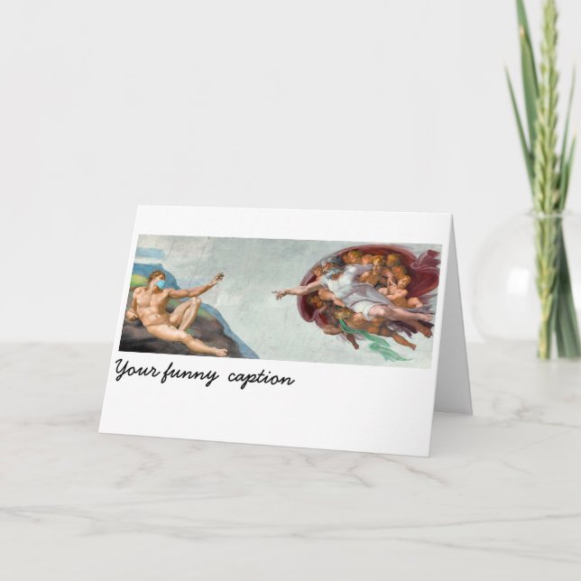 Creation of Adam 6 Feet Away Karte (Vorderseite)