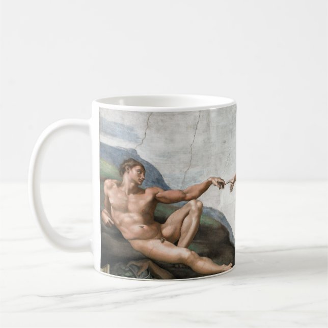 Creation of man tasse (Links)