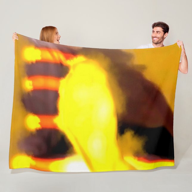 Creation of the dragon cat fleecedecke (Beispiel)