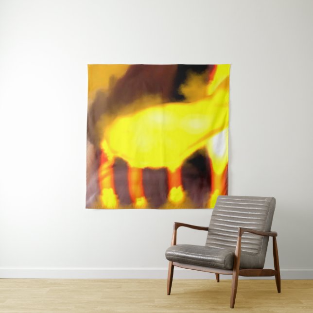 Creation of the dragon cat wandteppich (Beispiel)