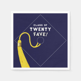 Creative Abschluss Class of 2025 Serviette