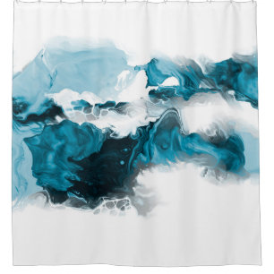 Creative abstract hand painted background, wallpap duschvorhang
