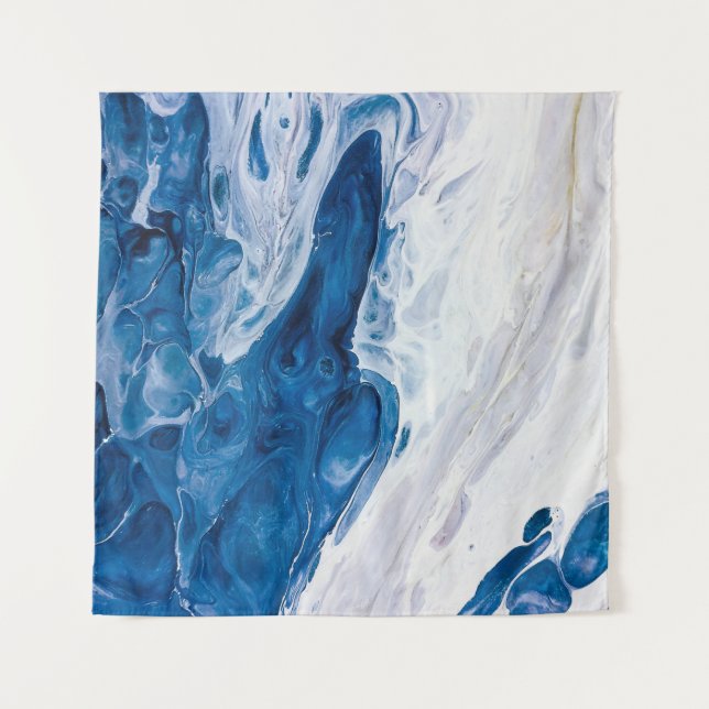 Creative abstract hand painted background, wallpap wandteppich (Vorderseite)