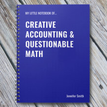 Creative Accounting & Questionable Match Notebook