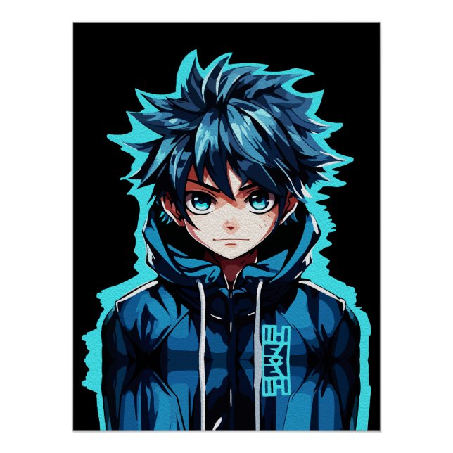 Creative Anime Wall Art | Jungen 09 Poster (Vorderseite)