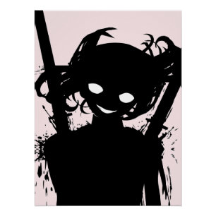 Creative Anime Wall Art Mädchen 15 Poster