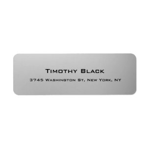 Creative Beruflich Digital Silver Gray Modern
