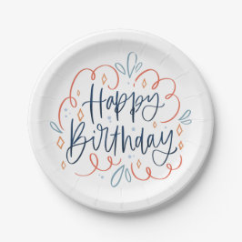 Creative Birthday Paper Plate Pappteller
