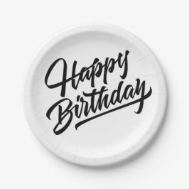 Creative Birthday Paper Plate Pappteller