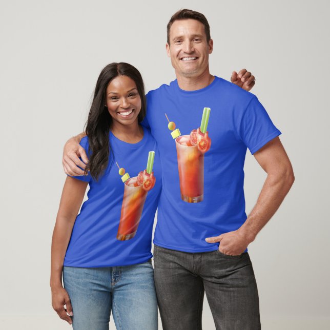 Creative Bloody Mary Cocktail T-Shirt (Unisex)