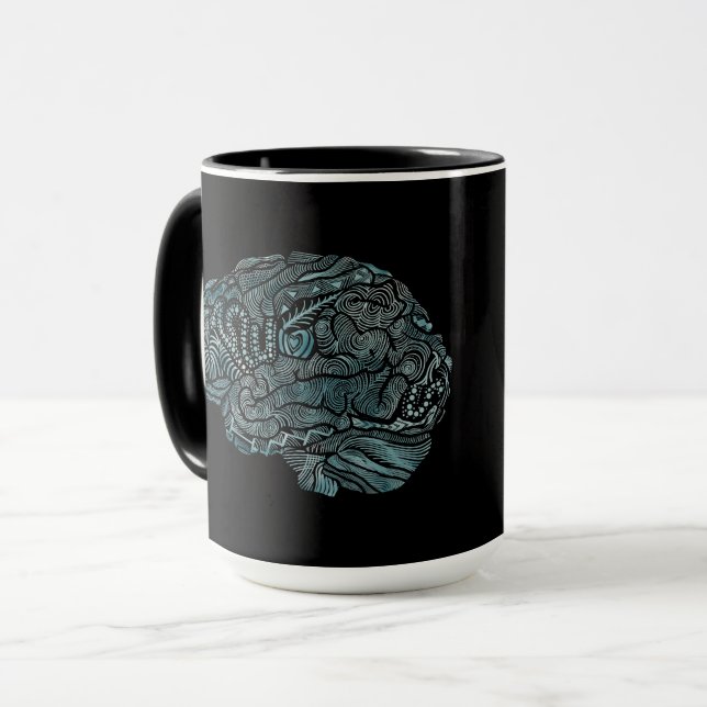 Creative Brain Tasse (Vorderseite Links)