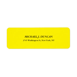 Creative Bright Yellow Classical Italia Niedlich S