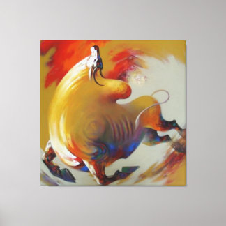 "Creative Caw-Caw - Crow Leinwand Painting"