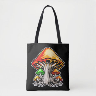 Creative Earthy Psychedelic Mushroom Art