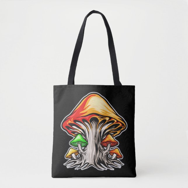 Creative Earthy Psychedelic Mushroom Art (Vorderseite)