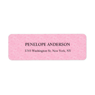 Creative Feminine Rosa Muster Chic Elegante Modern