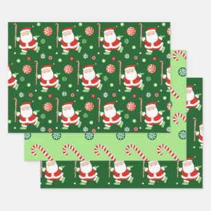 Creative Field Hockey Weihnachtsgeschenk Geschenkpapier Set