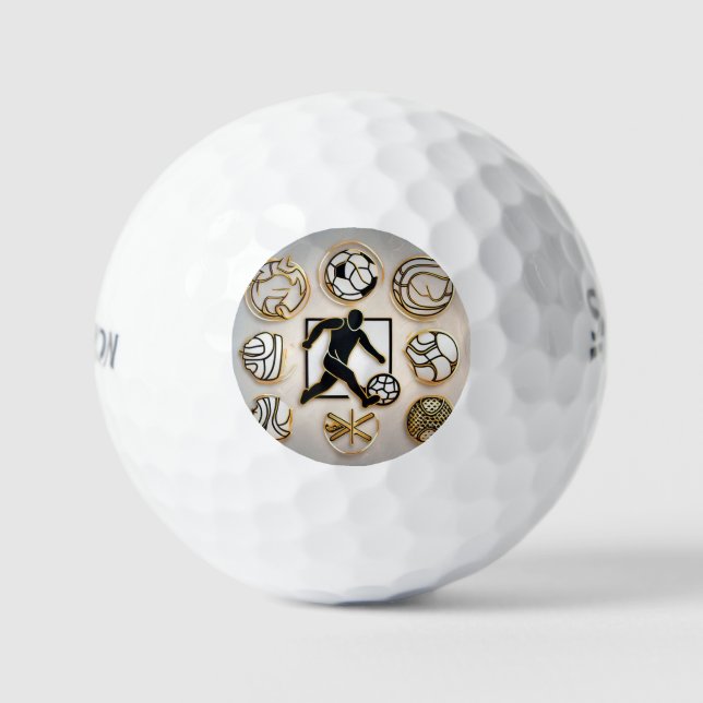 "Creative Football Hub" Golfball (Vorderseite)