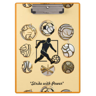 "Creative Football Ideas" Klemmbrett