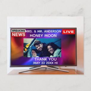 Creative Foto danke Ihnen Postcard Einladungspostkarte