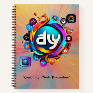 "Creative Fusion Notebook" Notizbuch