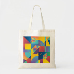 Creative Geometric: Abstrakte Vintage Abdeckung. Tragetasche