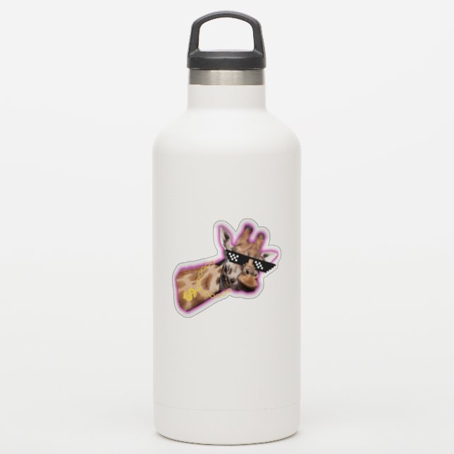 Creative Giraffe Sticker (Wassserflasche)