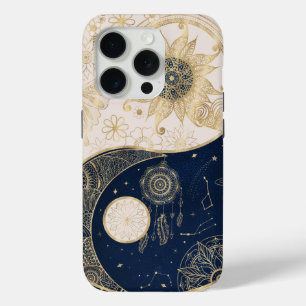 Creative Gold Yin Yang Night Day Mandala Case-Mate iPhone Hülle