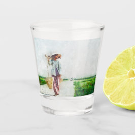 Creative Illustrated Barware for Parties and Home  Schnapsglas