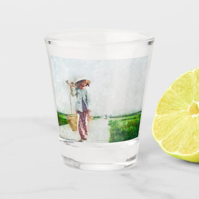 Creative Illustrated Barware for Parties and Home  Schnapsglas (Vorderseite)