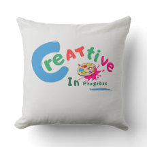 Creative in Progress Colorful Artistic Quote 