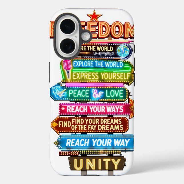 "Creative iPhone Other Name Plate Design" Case-Mate iPhone Hülle (Rückseite)