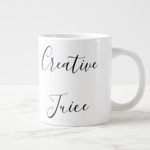 'Creative Juice' Kreative, Studenten, Künstlergesc Jumbo-Tasse